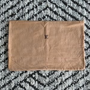 LOUIS VUITTON Vintage Flap Dust Bag 15.25 x 9.75 Authentic